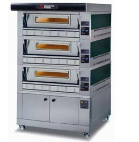 Moretti Amalfi Triple Deck Oven on Stand 18 Tray COMP B/3/S - Hospitality Connect