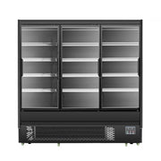 Bonvue 4 Shelves Open Chiller with Glass Doors - OD-2080P. - Hospitality Connect