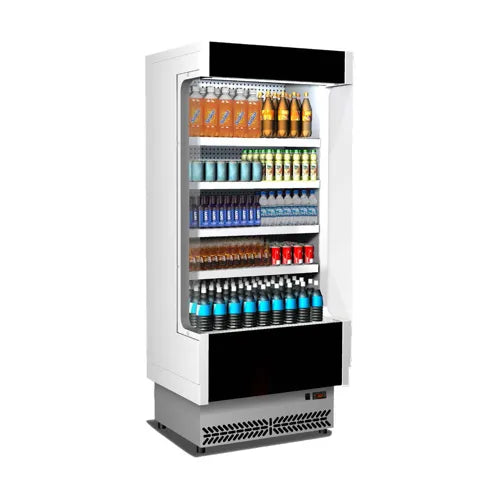 Tecnodom Open Chiller with 4 Shelves - TDVC60-CA-100. - Hospitality Connect