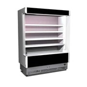 Tecnodom Open Chiller with 4 Shelves - TDVC80-CA-187. - Hospitality Connect