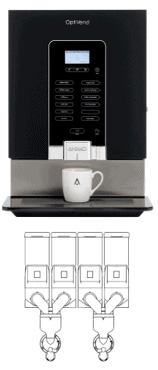 Animo Optivend 42 Touch Automatic Coffee Machine - Hospitality Connect