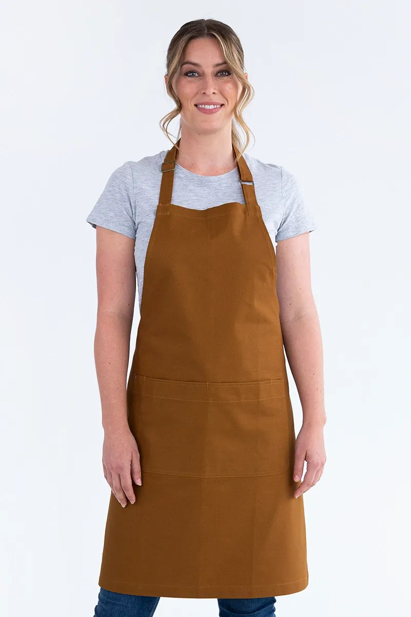 Aussie Chef Oska Tobacco Brown Apron