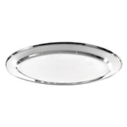 KH PLATTER OVAL 300mm S/STEEL