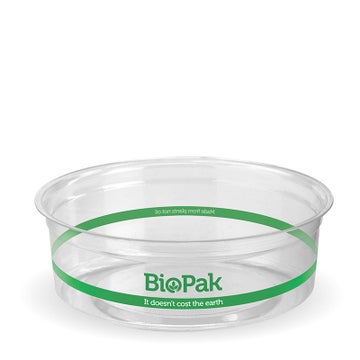 BIOPAK 240ml Clear BioBowl 500 Units - Hospitality Connect