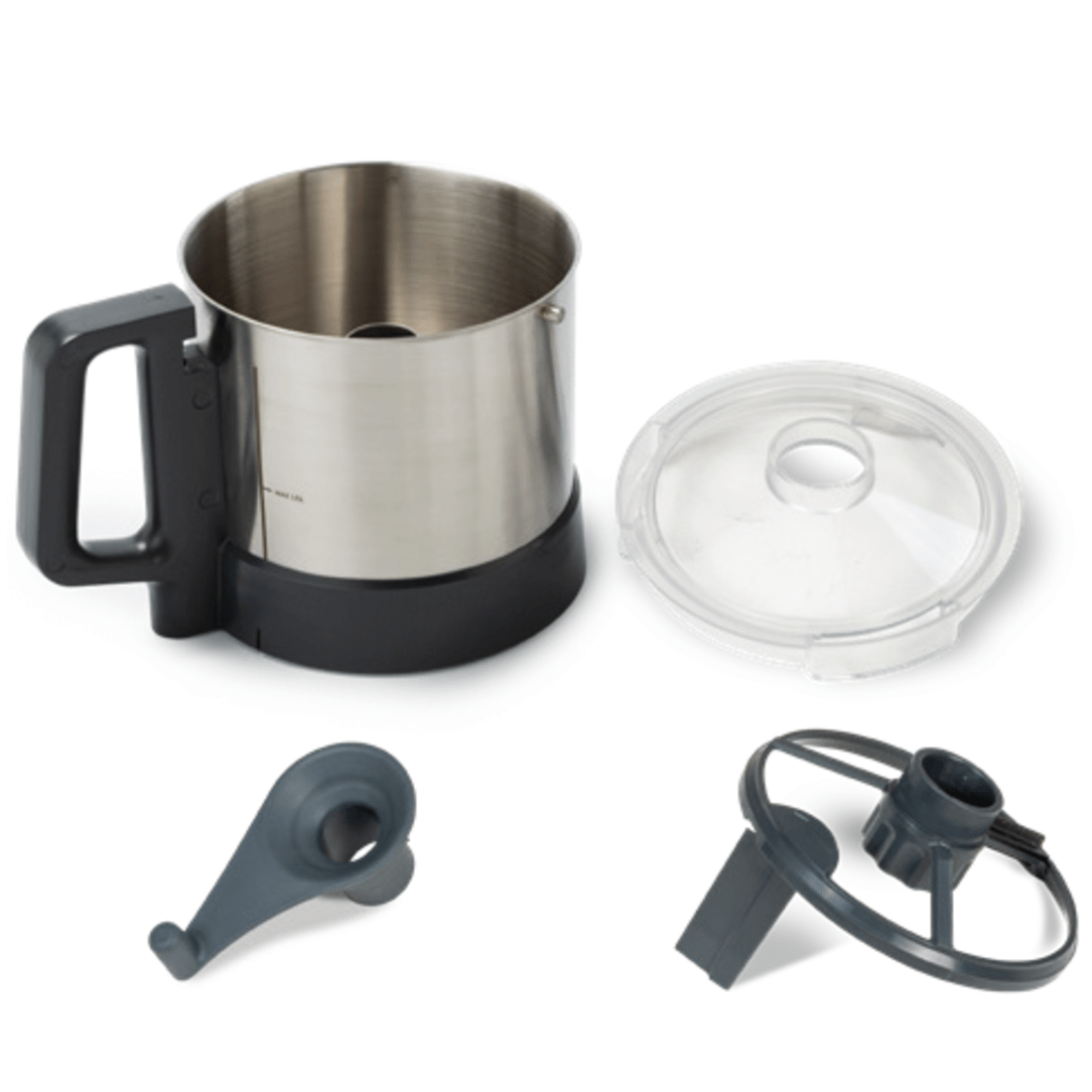 Dito Sama PREP4YOU Cutter Mixer Food Processor 1 Speed 2.6L Stainless Steel Bowl P4U-PS2S, image 8