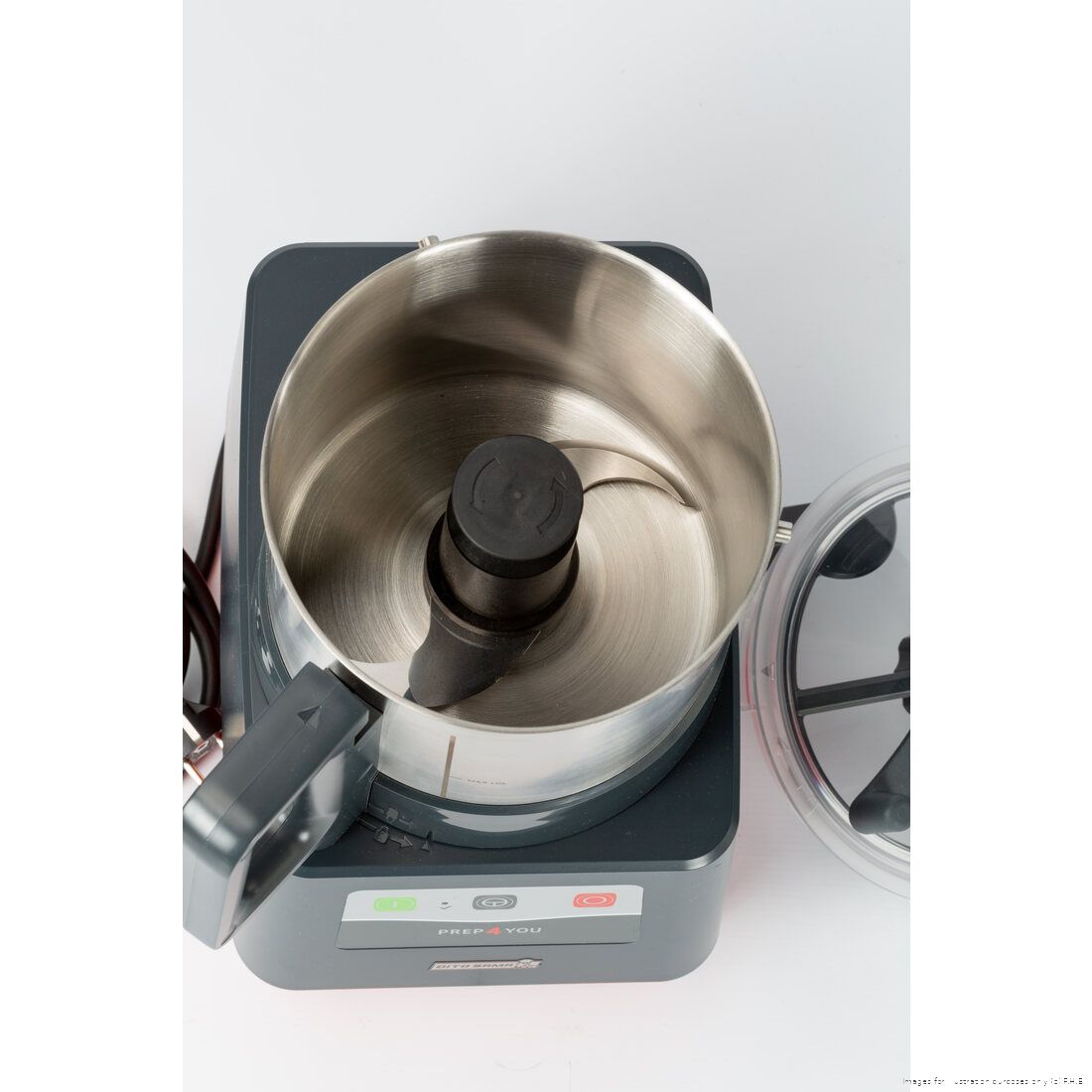 Dito Sama PREP4YOU Cutter Mixer Food Processor 1 Speed 3.6L Stainless Steel Bowl P4U-PS3S, image 4