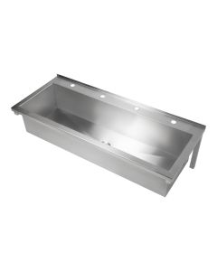 3Monkeez Pattern 4 Trough with wall brackets, 50mm centre, 1200mm length, made of durable 304 stainless steel.