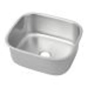 3Monkeez Pressed Bowl with 20mm Flange. 50mm Centre Outlet. 304 S/S 450x380x200 PB20 - Hospitality Connect