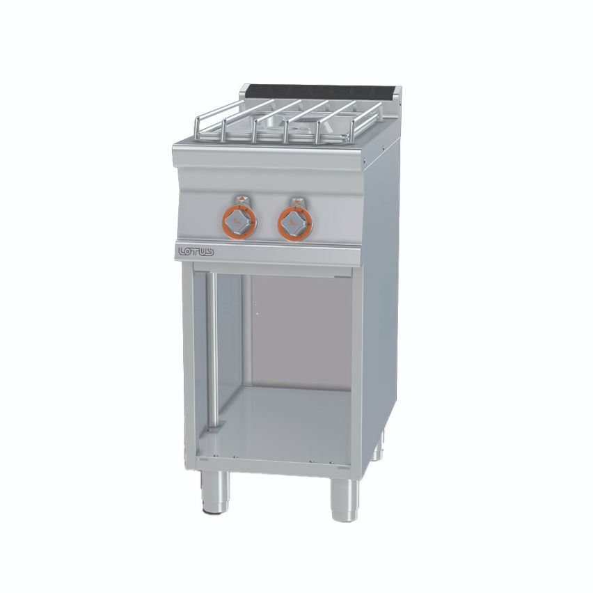 Lotus PC-74GP 2 Burner Gas Range on Base - Hospitality Connect