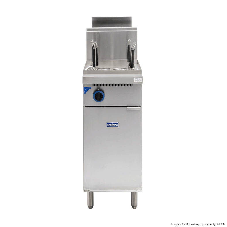 Gasmax V Pan Natural Gas 6 Baskets Pasta and Noodle Cooker PC150-6LPG - Hospitality Connect