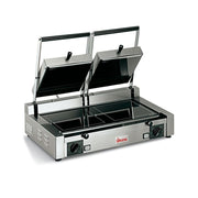 Sirman PD VT LL-LL Ceran Ceramic Glass Double-Head Sandwich Grill with Smooth Top and Bottom