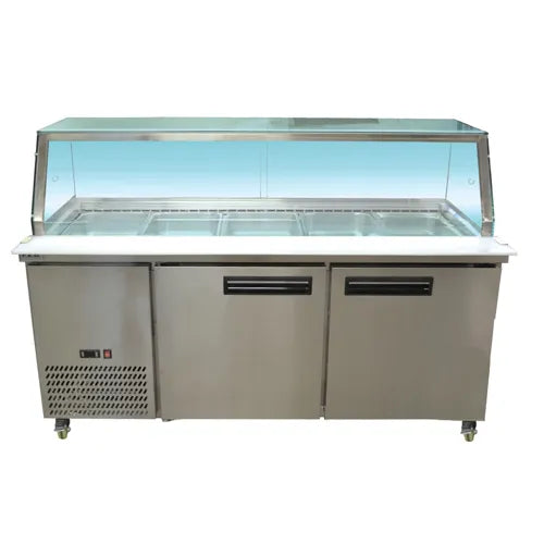 Thermaster Cold Salad & Noodle Bar 4x11 GN Pans PG150FA-YG. - Hospitality Connect