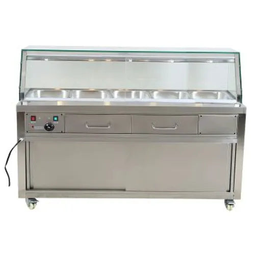 Thermaster Heated Bain Marie Food Display - PG180FE-YG. - Hospitality Connect