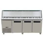 Thermaster Cold Salad & Noodle Bar 6x11 GN Pans - PG210FA-YG. - Hospitality Connect