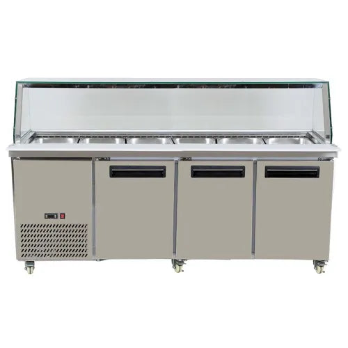 Thermaster Cold Salad & Noodle Bar 6x11 GN Pans - PG210FA-YG. - Hospitality Connect