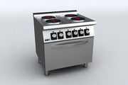 Fagor Kore 700 Series Electric Cook Top and Oven SS C-E741. - Hospitality Connect