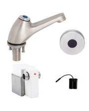 3Monkeez Pillar Tap with Hob-Mount Sensor Battery Operated T-3MSS-PTSB
