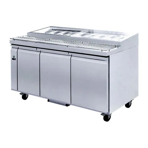 Thermaster three door DELUXE Pizza Prep Bench PWB180. - Hospitality Connect