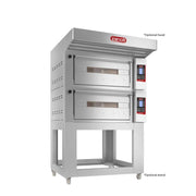 Zanolli Teorema Polis 2/MC26-2 Double Deck Bakery Oven – 2 + 2 Tray (400 x 600) Capacity POM2E06A-2