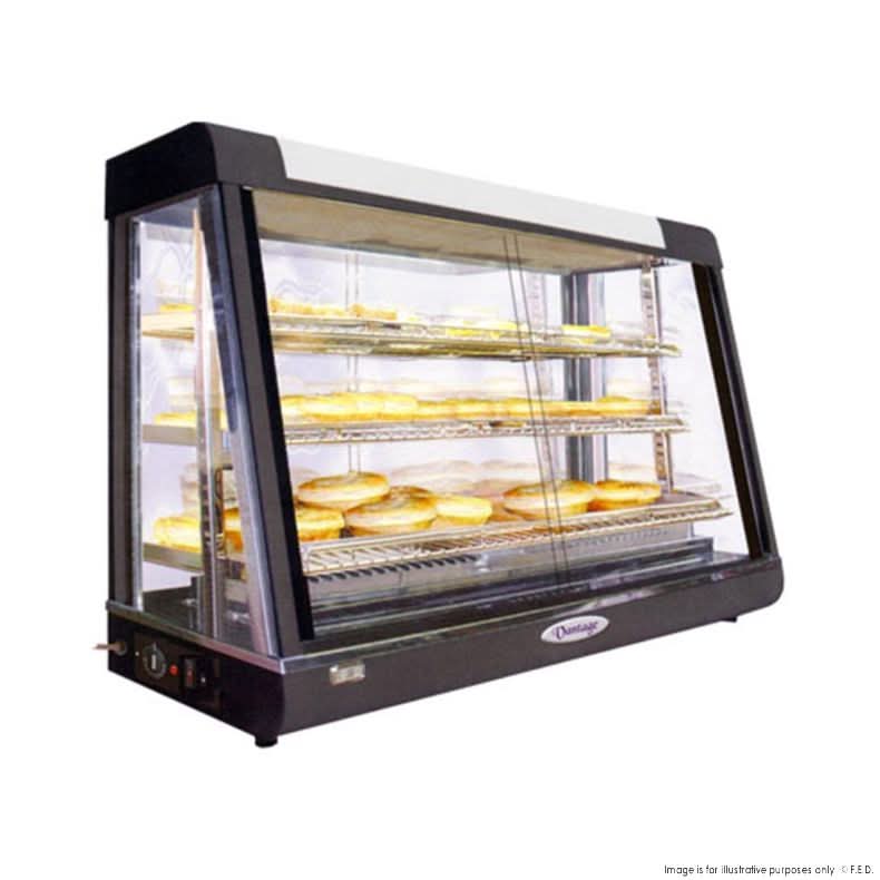 Benchstar REAR SLIDING DOORS PIE Warmer 900x480x610mm PW-RT/900/1E