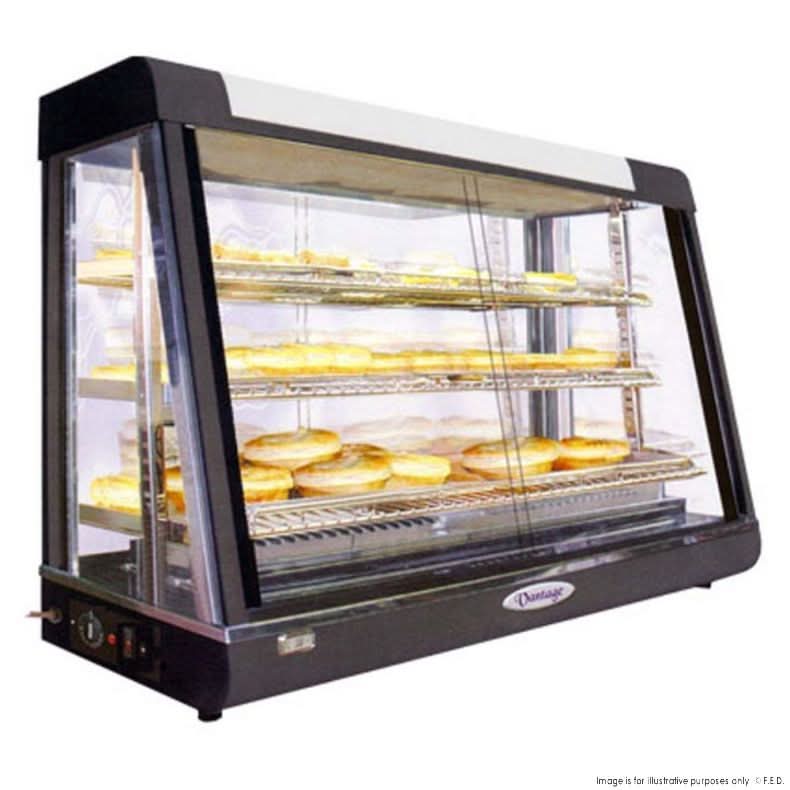 Benchstar FRONT & REAR SLIDING DOORS PIE Warmer 1200x490x810mm PW-RT/1200/1E