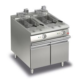 BARON 15+15L Double Basin Electric Deep Fryer - Hospitality Connect