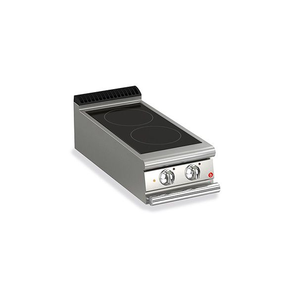 BARON 2 Burner Electric Cook Top With Ceramic Glass - Hospitality Connect