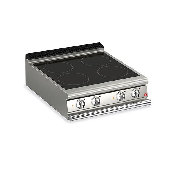 BARON 4 Burner Electric Cook Top With Ceramic Glass - Hospitality Connect