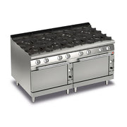 BARON 8 Burner Gas Cook Top With 2 Gas Ovens - Hospitality Connect