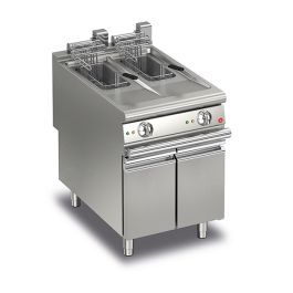 BARON 10+10L Split Pot Electric Deep Fryer Q90FRI/E610 - Hospitality Connect