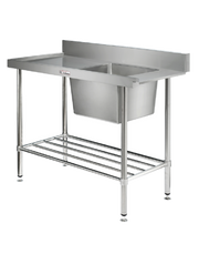 Simply Stainless Dishwasher Inlet Bench 700 Series - 2100mm Left SS08.7.2100L - Hospitality Connect