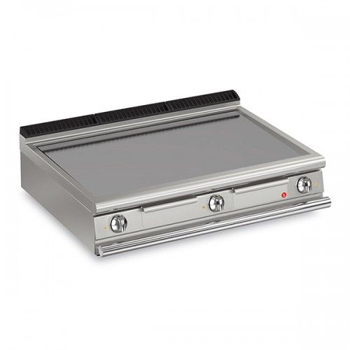 BARON 3 Burner Electric Fry Top With Smooth Mild Steel Plate And Thermostat Control - Hospitality Connect