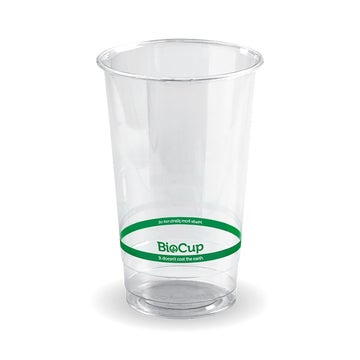 BIOPAK 700ml Clear BioCup 1000 Units - Hospitality Connect