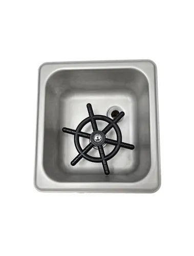 3Monkeez Glass/Milk Jug Rinser Compact. Including Drain Elbow R-PR-SJ150 - Hospitality Connect
