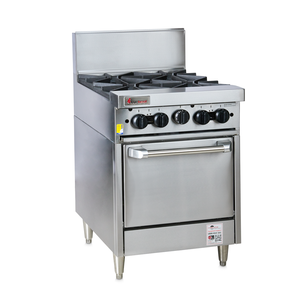 Trueheat RC Series 600mm Range W 4 Burners RCR6-4 - Hospitality Connect
