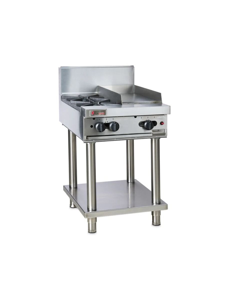 Trueheat RC Series 600mm Top W 2 Burners And 300mm Griddle Plate RCT6-2-3G - Hospitality Connect
