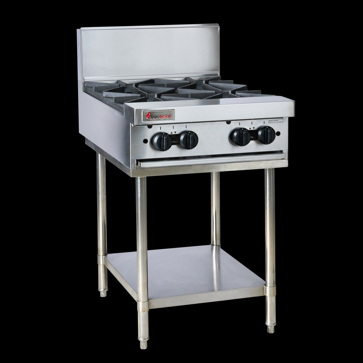 Trueheat RC Series 600mm Top W 4 Burners RCT6-4 - Hospitality Connect