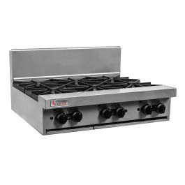 Trueheat RC Series 900mm Top W 6 Burners RCT9-6 - Hospitality Connect