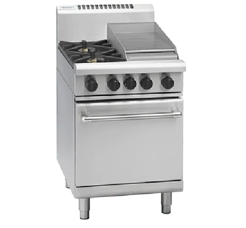 Waldorf 800 Series RN8413G - 600mm Gas Range Static Oven - Hospitality Connect
