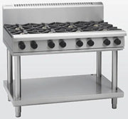 Waldorf 800 Series RN8800G-LS - 1200mm Gas Cooktop – Leg Stand - Hospitality Connect