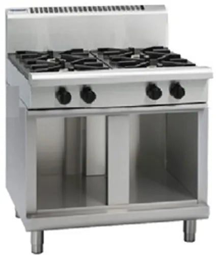 Waldorf 800 Series RNL8900G-CB - 900mm Gas Cooktop Low Back Version – Cabinet Base - Hospitality Connect