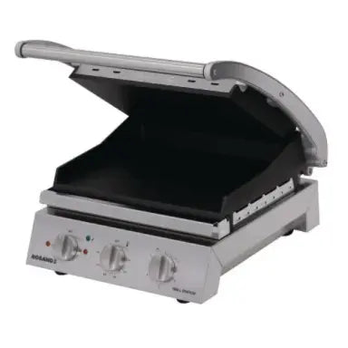 Roband GSA610ST Grill Station 6 Slice Smooth Plates Non-Stick Coated - Hospitality Connect