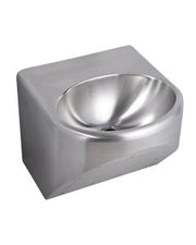 3Monkeez Round Disabled Compliant Wall Mounted Stainless Steel Hand Basin HBD-R