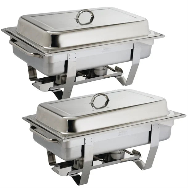 Olympia Milan Chafing Dish Twin Pack - Hospitality Connect