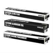 Vogue Cutter Box Food Wrapping Pack - Cling/Foil/Parchment - 440mm