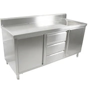 Modular Cabinet with Right Sink SC-6-2100R-H. - Hospitality Connect