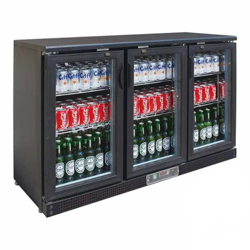 Thermaster Three Door Drink Cooler SC316G. - Hospitality Connect