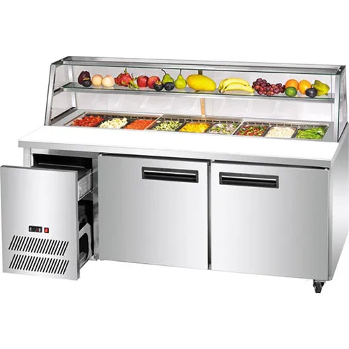 Thermaster two door Deluxe Sandwich Bar SCB15. - Hospitality Connect