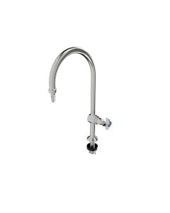 3Monkeez Guardian-S/S Type 16 laboratory tap with tube nozzle, school pattern, 1/2" BSP inlet, V/R handle, 304 stainless steel
