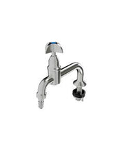3Monkeez Guardian-S/S Type 26 laboratory tap with tube nozzle, fixed spout, V/R handle, 1/2" BSP inlet, stainless steel construction